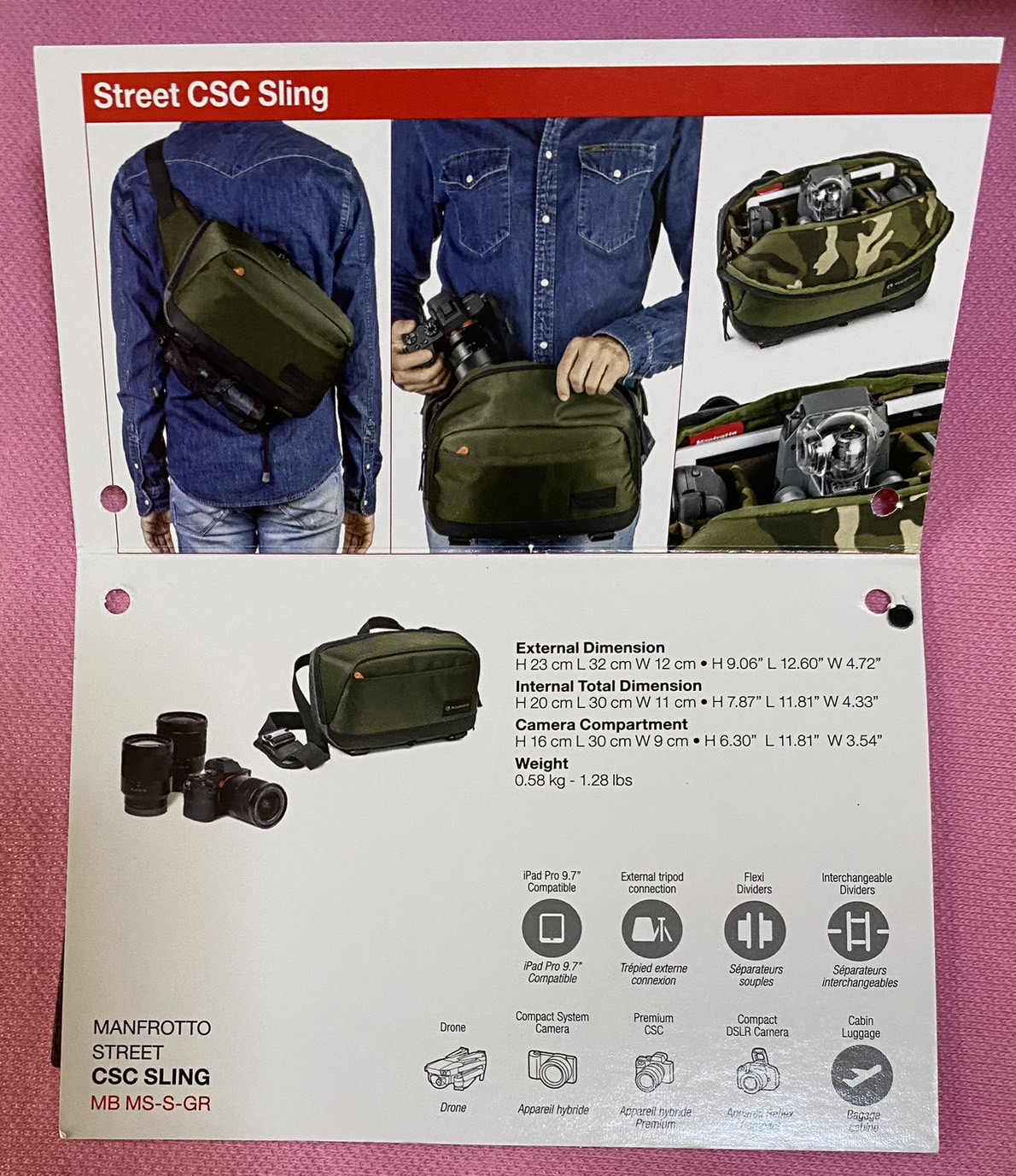 กระเป๋ากล้อง Manfrotto รูปที่ 5