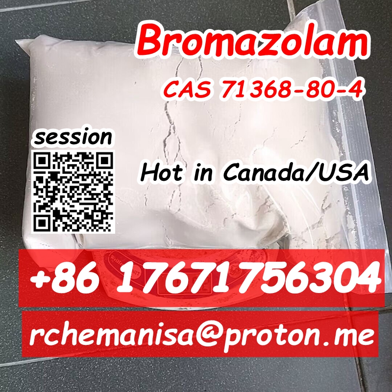 Tg@rchemanisa CAS 71368-80-4 Bromazolam Hot in Canada/USA รูปที่ 4