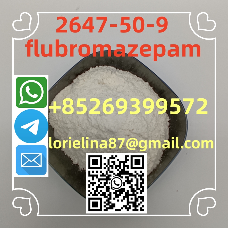 In stock Flubromazepam CAS:2647–50–9 รูปที่ 1