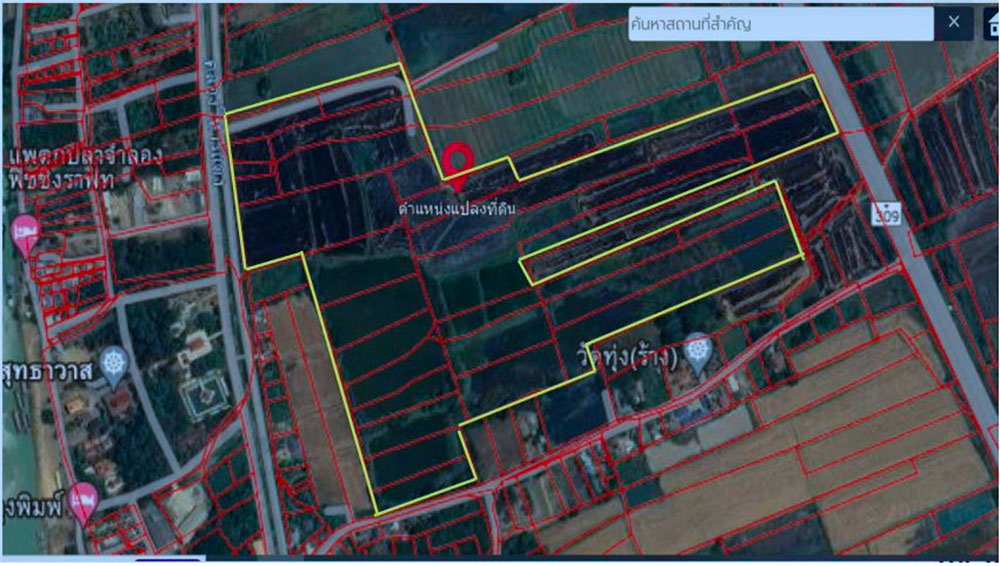 ขายที่ดิน จังหวัดอ่างทอง อำเภอป่าโมก สนใจติดต่อ โทร 063 206 0214 รูปที่ 1