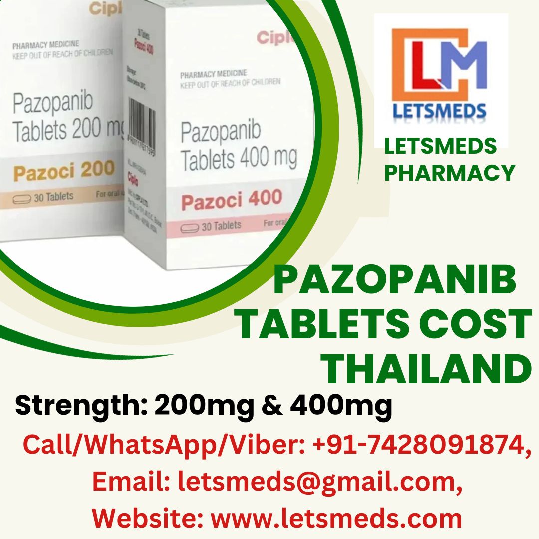 Purchase Generic Pazopanib 400mg Tablets Price Malaysia, Thailand, Dubai รูปที่ 1