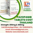 Purchase Generic Pazopanib 400mg Tablets Price Malaysia, Thailand, Dubai