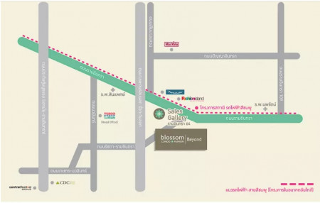 ให้เช่า คอนโด 2 ชั้น Blossom Condo @ Fashion Attitude 42 ตรม รูปที่ 11