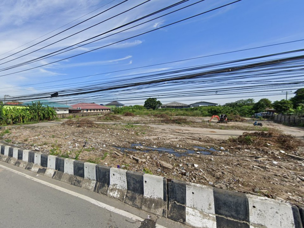 ขาย ที่ดิน บางพลี ริมถนนเทพารักษ์ 7 ไร่ 1 งาน 25 ตร.วา แปลงสี่เหลี่ยมสวย เหมาะทำจัดสรร รูปที่ 5