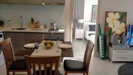 ให้เช่า คอนโด ห้องสวย Rhythm Sukhumvit 36-38 55 ตรม. ชั้นสูง. รูปที่ 2