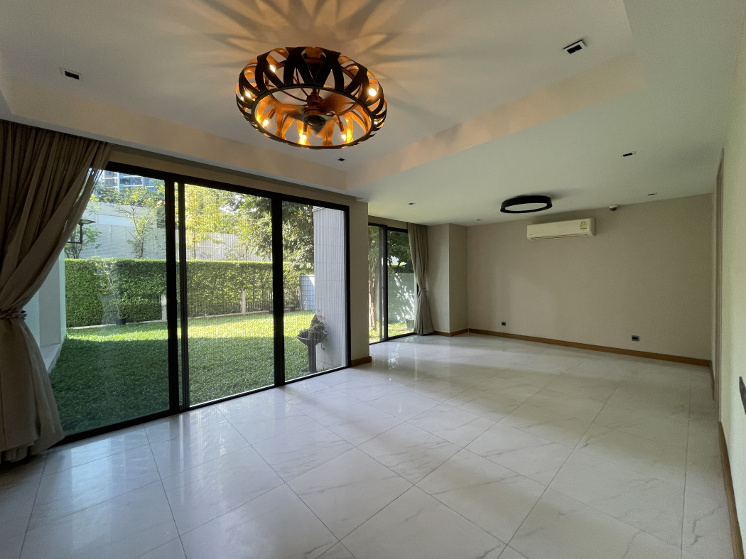 ให้เช่า บ้านเดี่ยว Parc Priva มีลิฟ แปลงมุม 4 ห้องนอน ใกล้ Central พระราม9 รูปที่ 3