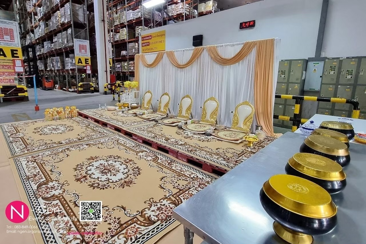 รับจัดพิธีสงฆ์ งานทำบุญ ทำบุญเลี้ยงพระ ทำบุญขึ้นบ้านใหม่ ทำบุญเปิดบริษัท เช่าอุปกรณ์พิธีสงฆ์ ชลบุรี  พัทยา ระยอง รูปที่ 6