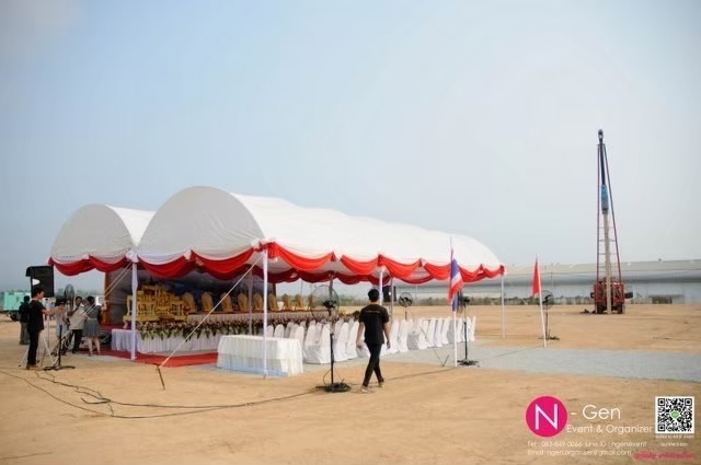 รับจัดงานวางศิลาฤกษ์ พิธีเปิดหน้าดิน Ground Breaking Ceremony ชลบุรี พัทยา ระยอง รูปที่ 7