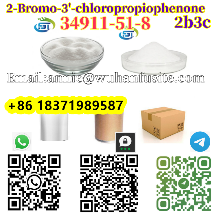 Top purity 2b3c Liquid 2-Bromo-3-Chloropropiophenone 34911-51-8 With Factory Price รูปที่ 1