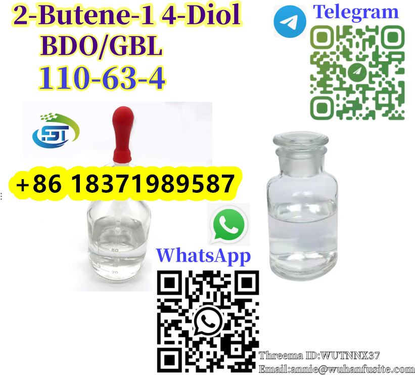 CAS 110-63-4 1,4-Butanediol / Tetramethylene Glycol door to door Price Whatsapp+86 18371989587 รูปที่ 1