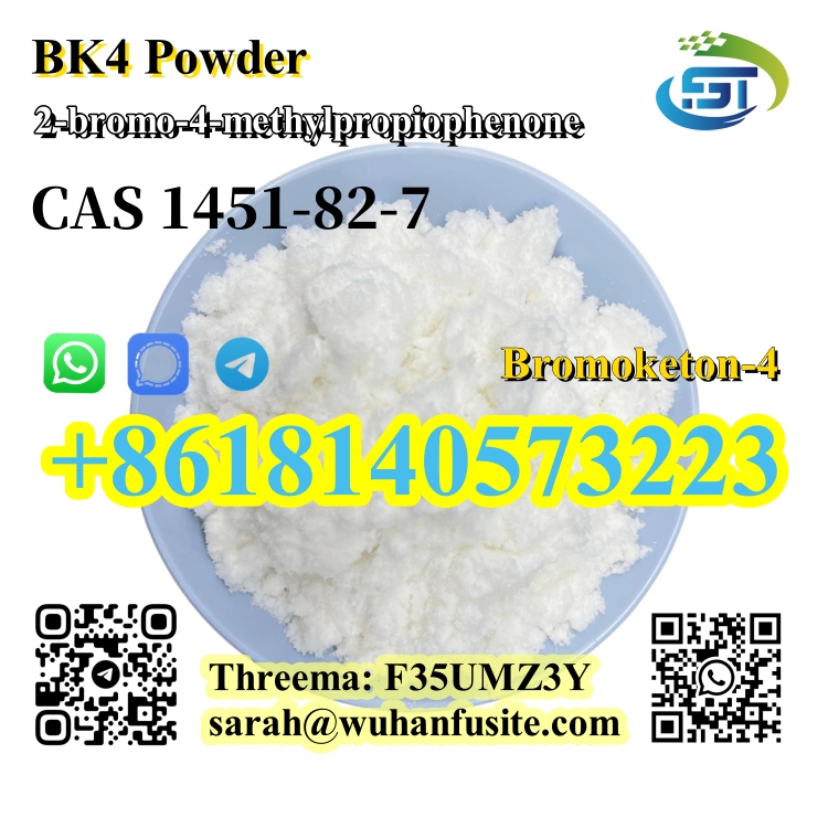 High Purity BK4 powder 2-bromo-4-methylpropiophenone CAS 1451-82-7 Bromoketon-4 With Best Price รูปที่ 1