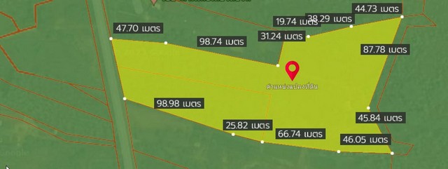 พื้นที่ดิน ที่ดินติดภูทอก เชียงคาน พื้นที่ 4687 ตร.วา    ถูกและดี ที่ดินด้านหน้าอยู่ติดถนนหลัก, ด้านหลังติดลำรางสาธารณะประโยชน์ และติดภูทอก จุดชมทะเลหมอกเชียงคาน รูปที่ 1