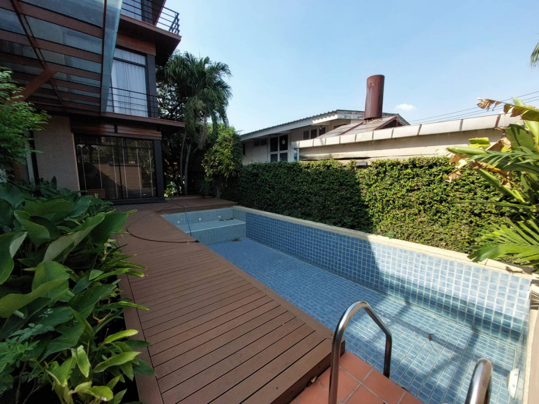 ให้เช่าบ้านเดี่ยว Pool Villa ศูนย์วิจัย 4 ห้องนอน เพียง 5 กม. ถึง Central พระราม9 รูปที่ 2