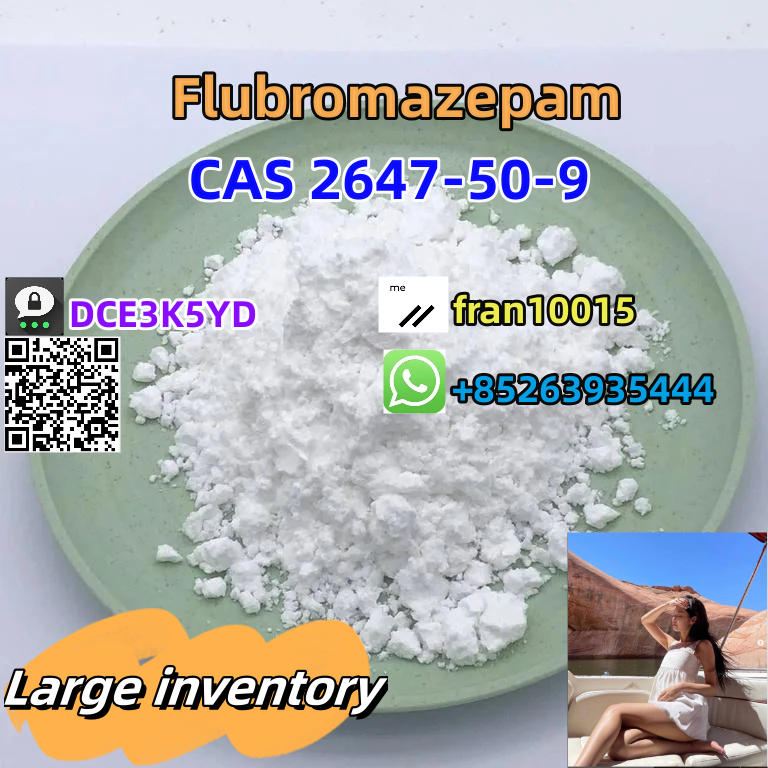CAS 2647-50-9    Flubromazepam   Large inventory รูปที่ 1