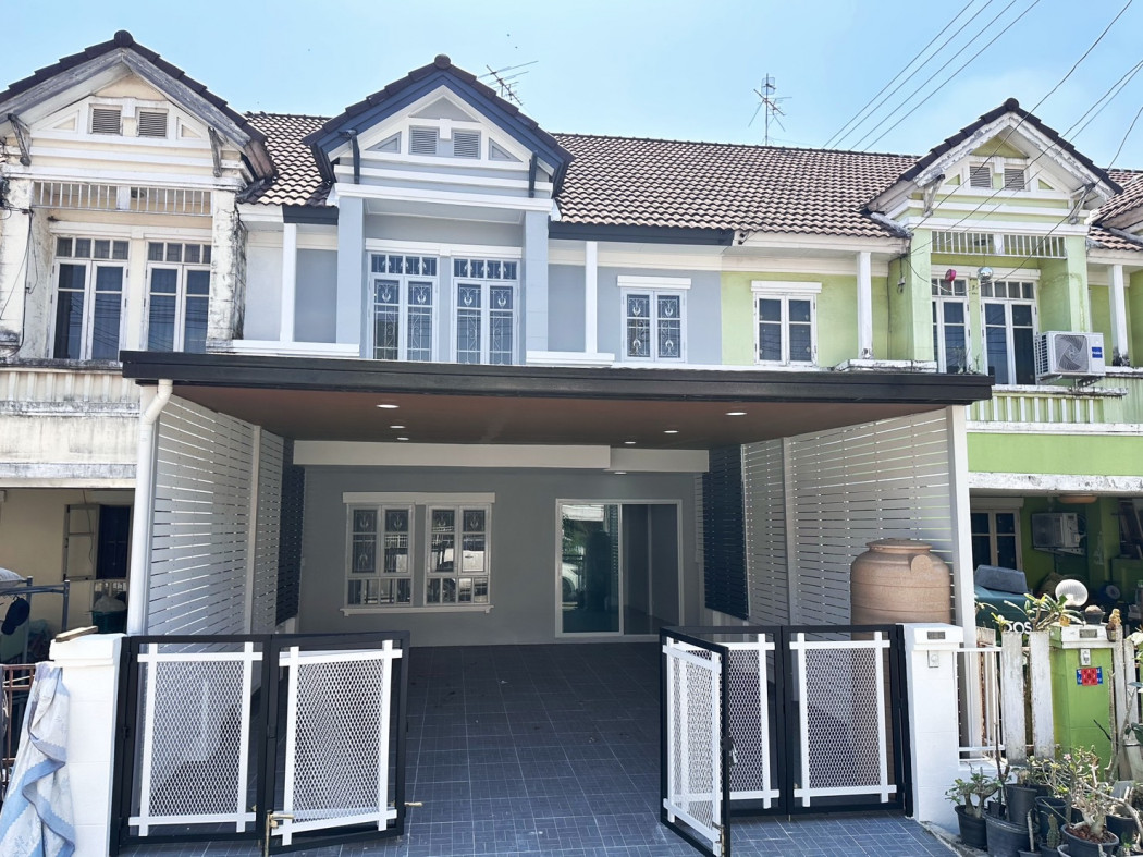 ขาย ทาวน์โฮม รีโนเวทใหม่ พร้อมอยู่ บ้านปิยวรารมย์ รังสิต 120 ตรม. 27 ตร.วา ต้นโครงการ ถนนกว้าง ฟรีโอน รูปที่ 2