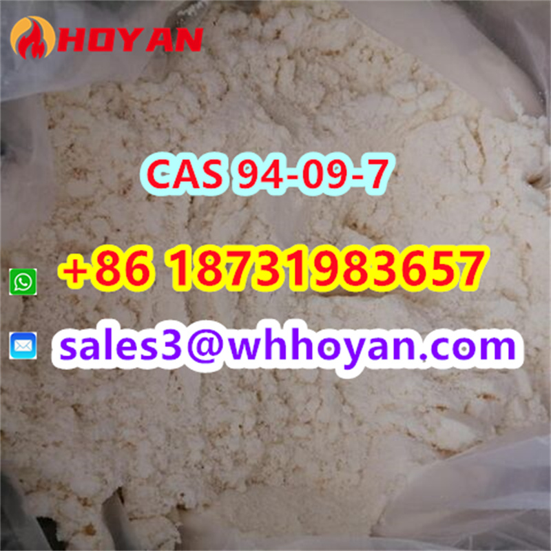CAS 94-09-7 Benzocaine white powder high purity รูปที่ 4