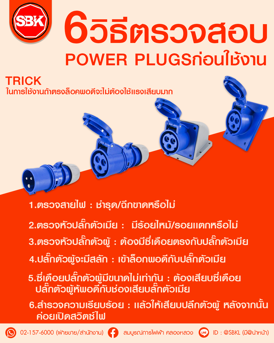 เพาเวอร์ปลั๊ก (Power Plug) ปลั๊กไฟสำหรับอุตสาหกรรม ปลั๊กโรงงาน คืออะไร ? รูปที่ 1