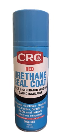 CRC RED URETHANE SEAL COAT สเปรย์ยูริเทนเคลือบเพื่อความเป็นฉนวนไฟฟ้าสีแดง เหมาะสำหรับเคลือบขดลวดมอเตอร์ไฟฟ้า รูปที่ 2