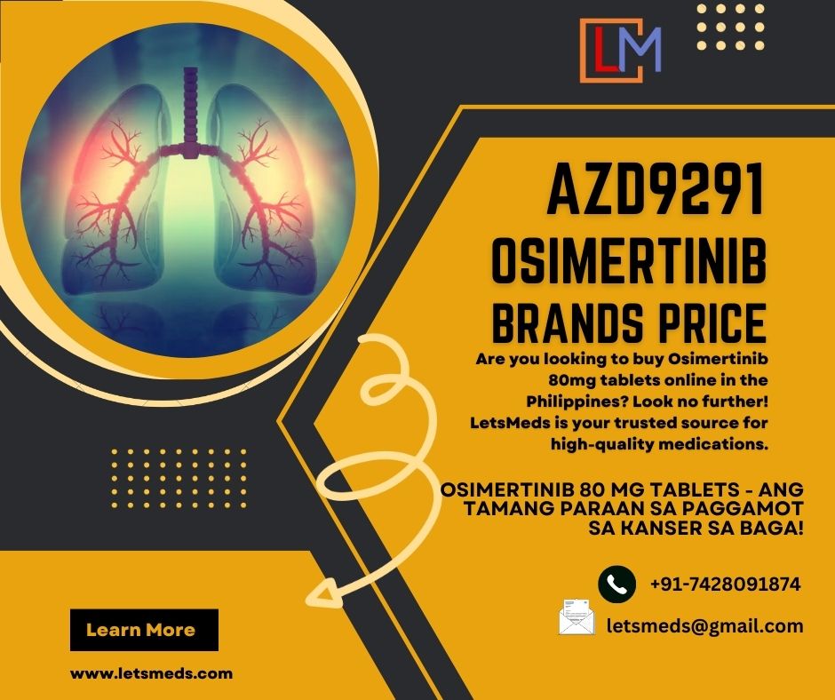 Buy Osimertinib 80mg Tablet AZD9291 Cost Online Wholesale Philippines รูปที่ 1
