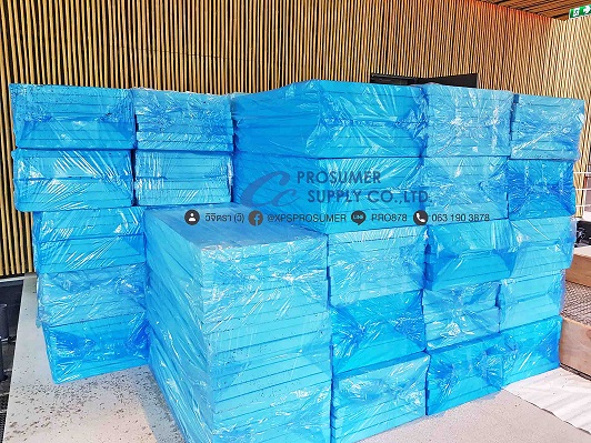 XPS FOAM แผ่นโฟมความหนาแน่นสูง (Extruded Polystyrene Foam) ราคาถูก รูปที่ 6
