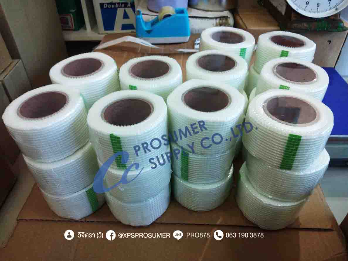 เทปตาข่ายไฟเบอร์แบบมีกาว (PRO-FIBERGLASS SELF ADHESIVE TAPE)  ราคาถูก รูปที่ 6