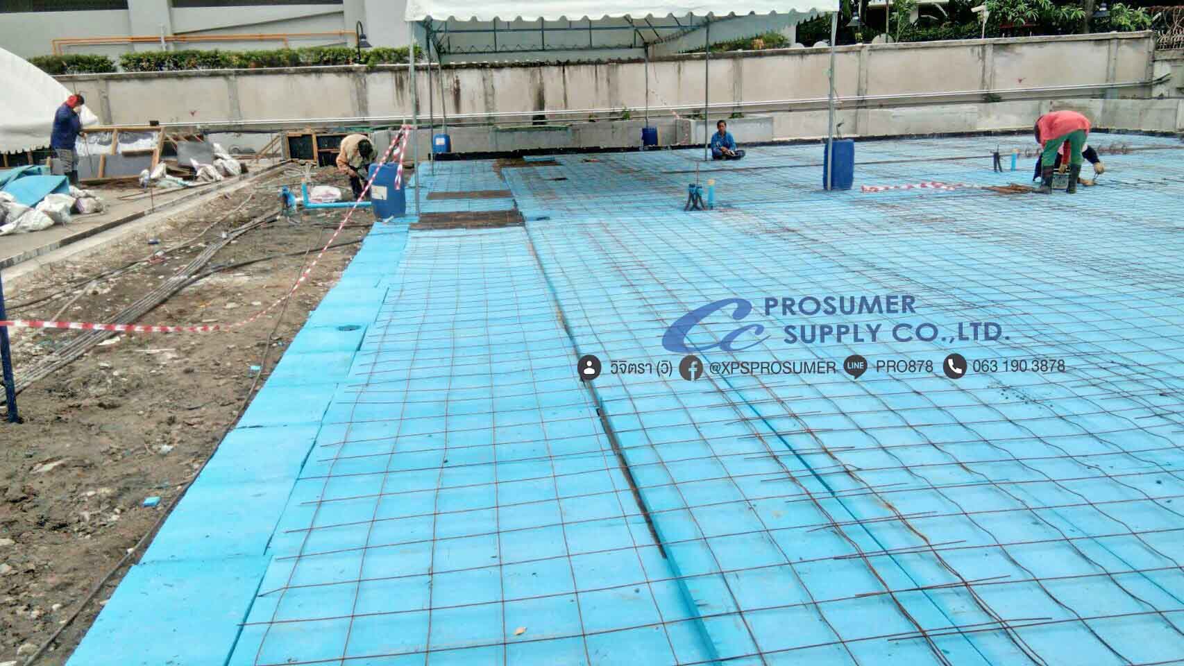 XPS FOAM แผ่นโฟมความหนาแน่นสูง (Extruded Polystyrene Foam) ราคาถูก รูปที่ 4
