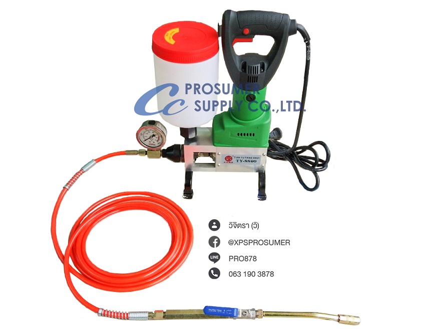 เครื่องยิงโฟมส่วนผสมเดียว (PRO-SINGLE GROUTING) รูปที่ 3