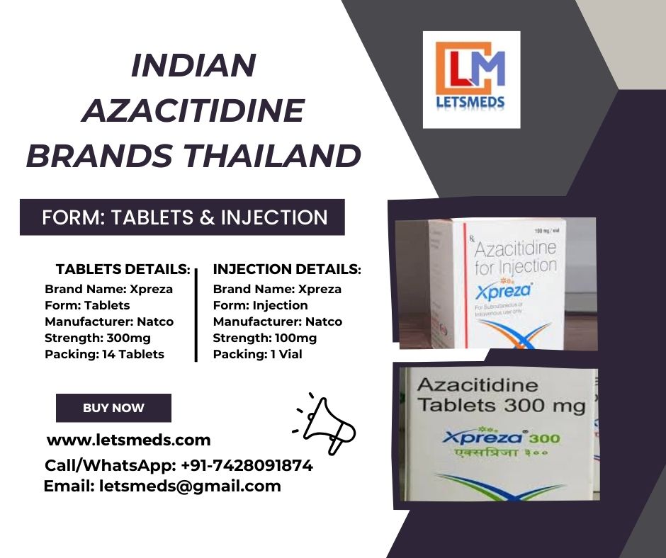 Azacitidine 100mg Injection Lowest Cost Philippines, Thailand, UAE รูปที่ 1