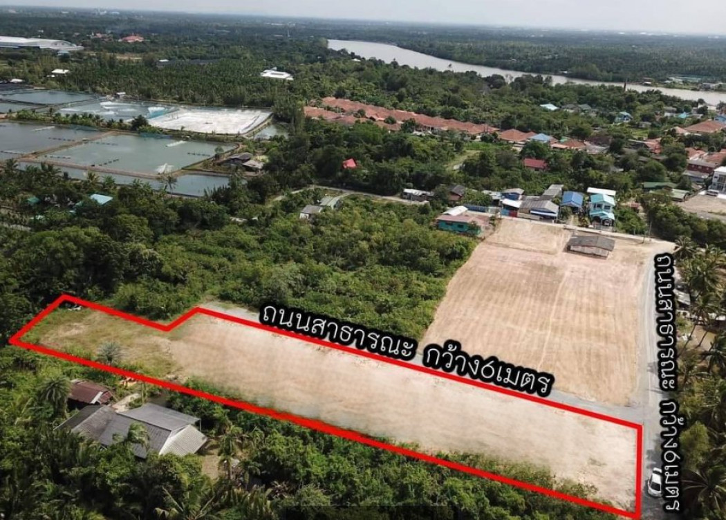 ขายที่ดินถมแล้วแปดริ้ว 80 ตรว. ใกล้ถนนเส้น 3200 - 900 เมตร ต.บ้านใหม่ เมืองฉะเชิงเทรา รูปที่ 8