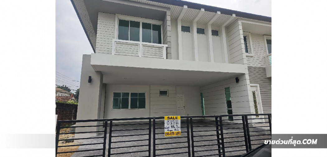 ขาย บ้านเดี่ยว ขายบ้านเดี่ยว 2 ชั้น หมู่บ้านณุศาศิริพระราม9 เนื้อที่ 106.3 ตร.ว. 220 ตรม. 1 งาน 6.3 ตร.วา รูปที่ 3
