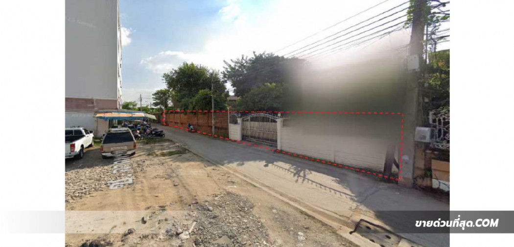 ขาย ที่ดิน ขายที่ดินพร้อมบ้าน2หลัง ซ.ลาดพร้าว 38 เนื้อที่ 1ไร่ 1งาน 7ตารางวา รูปที่ 9