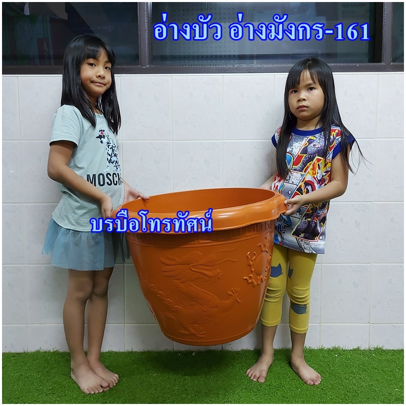 กระถางต้นไม้ อ่างมังกรปลูกดอกบัวขนาดใหญ่ อ่างบัวพลาสติก-. รูปที่ 4