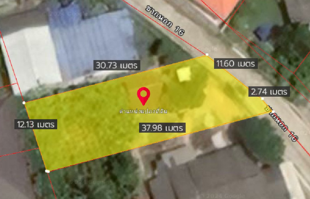 ขายที่ดินห้วยใหญ่ พัทยา 102 ตรว. ถมแล้ว ติดถนนซอยชากนอก16 ใกล้หาดจอมเทียน6กม. อ.บางละมุง ชลบุรี รูปที่ 5