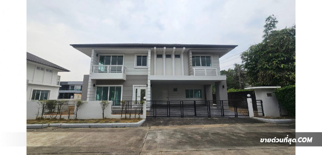 ขาย บ้านเดี่ยว ขายบ้านเดี่ยว 2 ชั้น หมู่บ้านณุศาศิริพระราม9 เนื้อที่ 102 ตร.ว. 220 ตรม. 1 งาน 2 ตร.วา รูปที่ 2