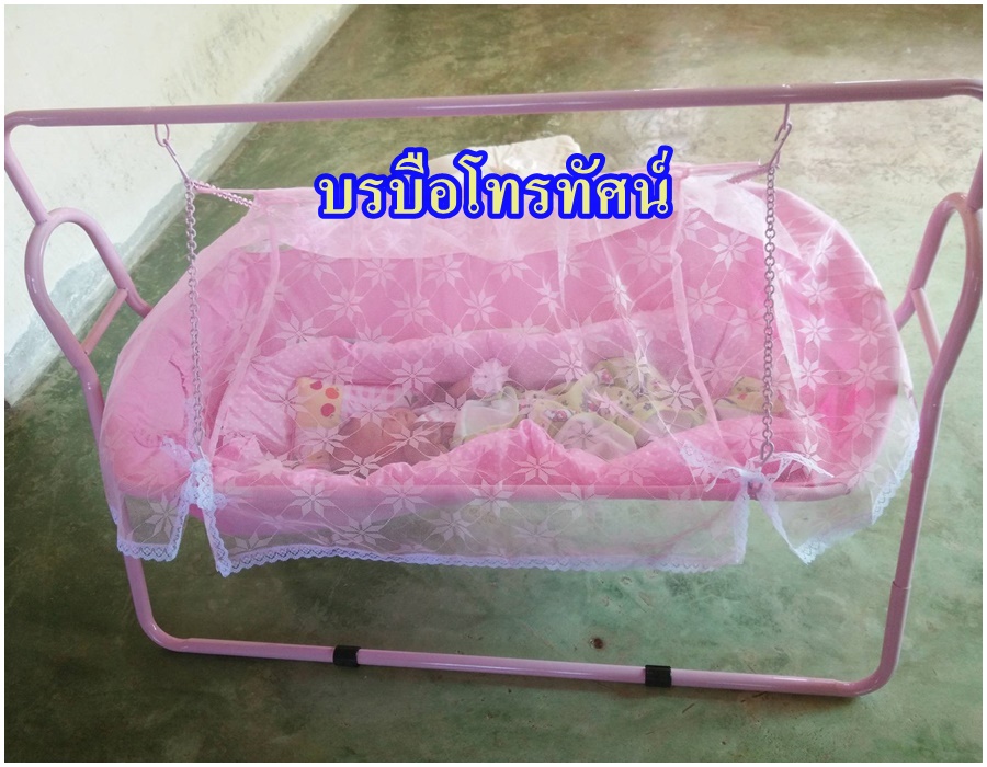 เปลโซ่ เปลห่อตัวเด็ก มุ้งครอบไปในตัว-. รูปที่ 4