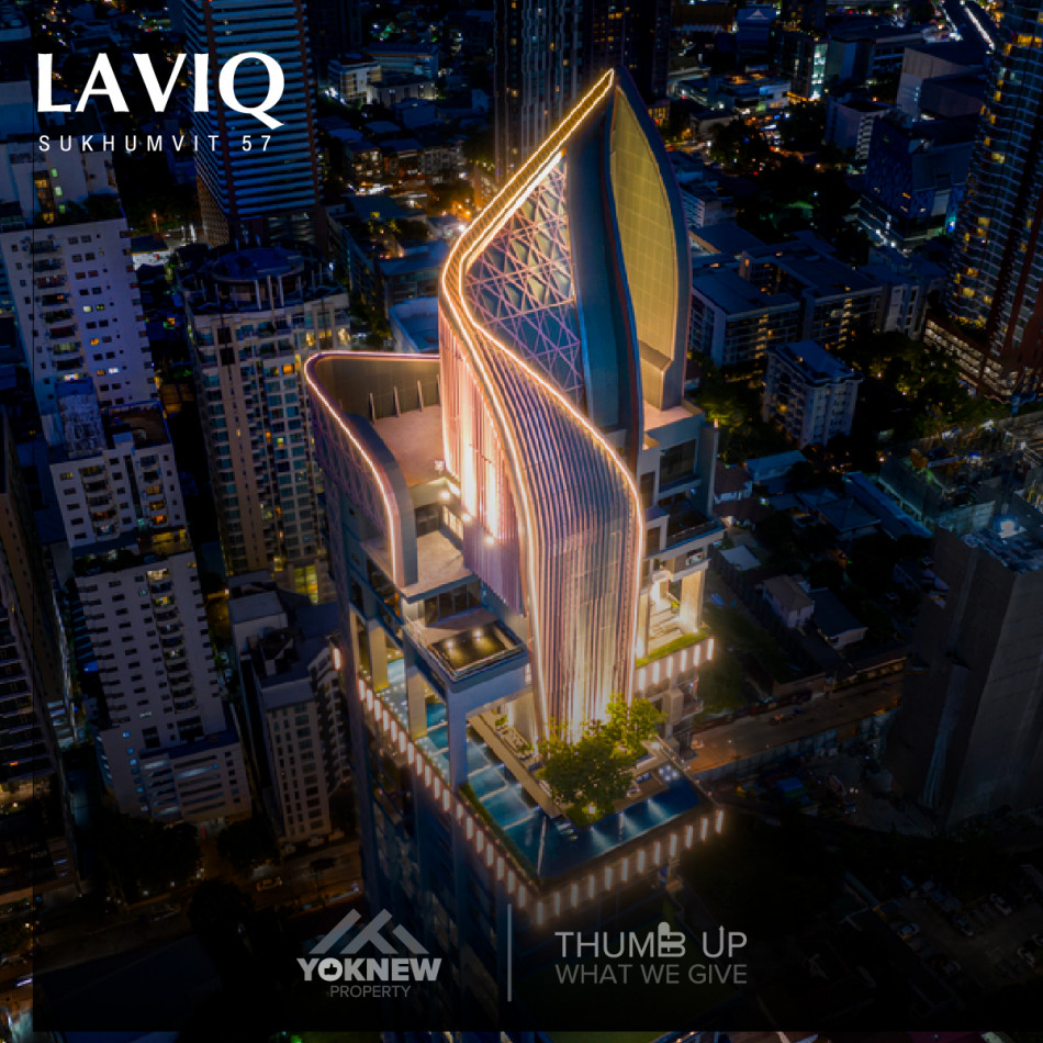 ขาย-เช่า ห้องขนาด size ใหญ่ ตกแต่งสวยพร้อมย้ายเข้าอยู่ คอนโด LAVIQ Sukhumvit 57 รูปที่ 1