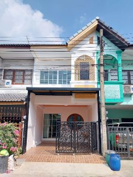 ขาย ทาวน์โฮม จินดาทาวน์ 85 ตรม. 16 ตร.วา บ้าน Renovate แล้วเดินทางสะดวก พร้อมยื่นสินเชื่อ รูปที่ 1