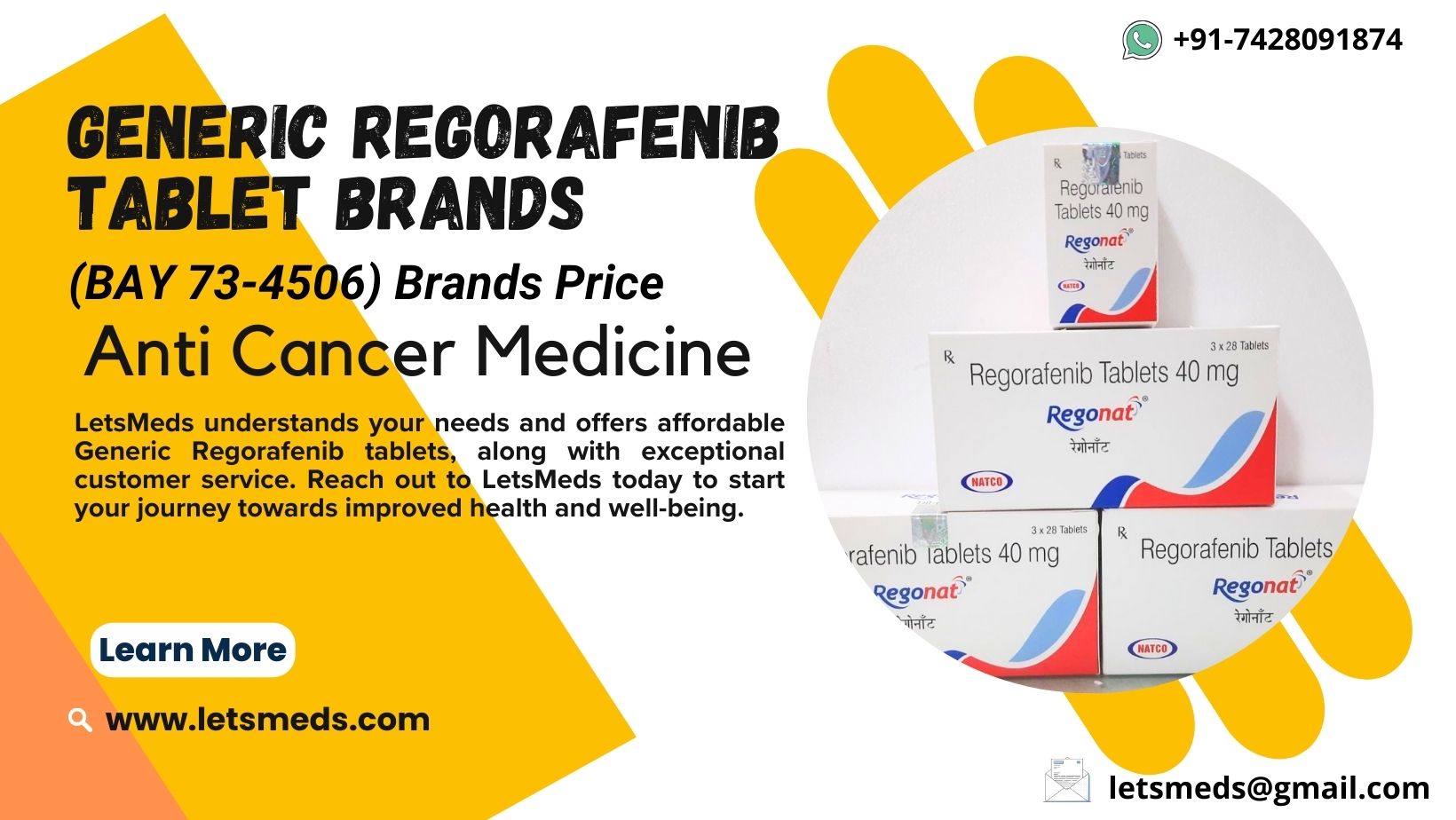 Generic Regorafenib Tablet Brands Online Price Philippines รูปที่ 1