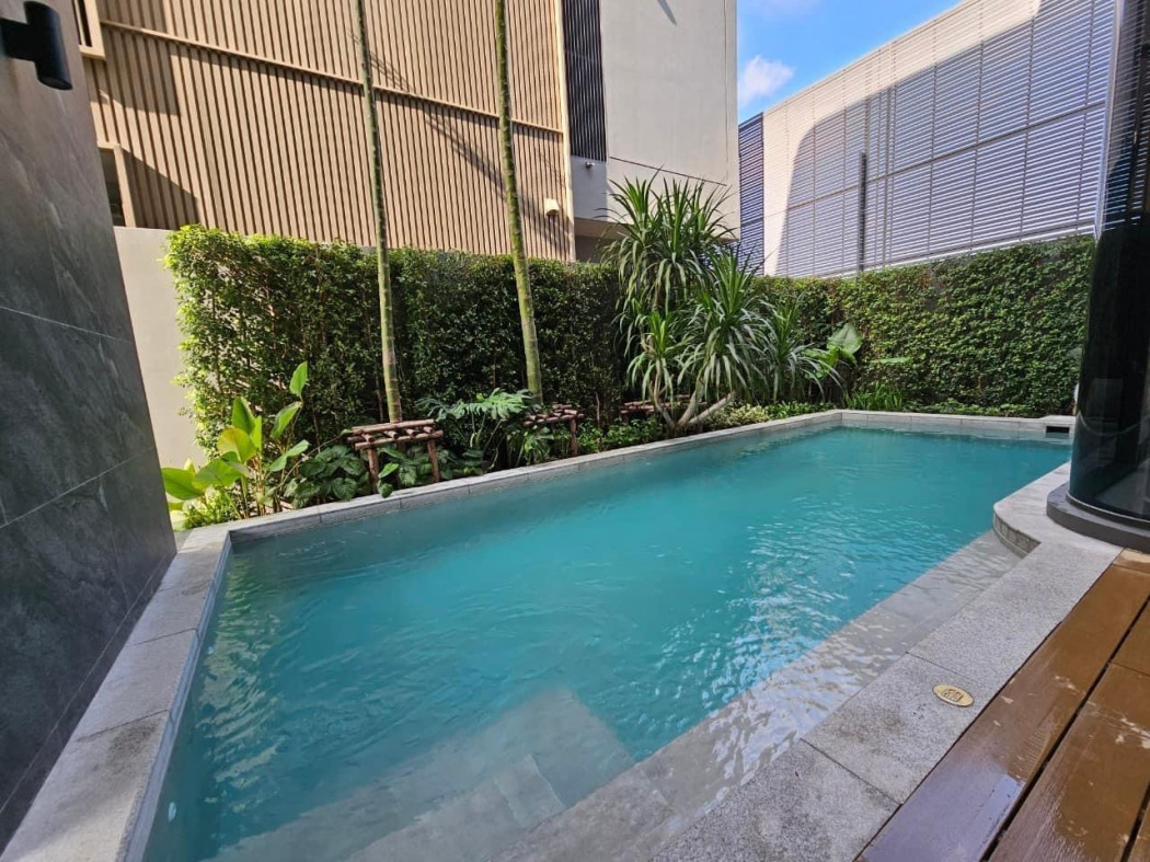 ให้เช่า Luxury บ้านเดี่ยว bugaan พระราม9 เหม่งจ๋าย มีลิฟและสระว่ายน้ำส่วนตัว รูปที่ 2