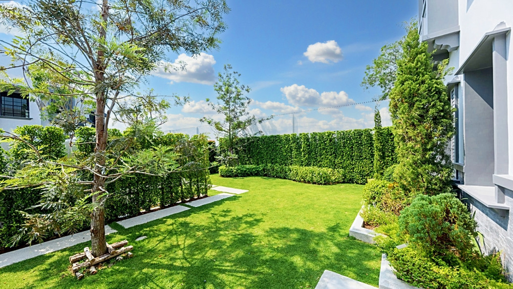 ให้เช่า บ้านเดี่ยว นันทวัน พระราม9 กรุงเทพกรีฑาตัดใหม่ 302 ตรม. 106.5 ตร.วา ออกแบบ Style Classic France ตกแต่งด้วยเฟอร์นำเข้า พร้อมอยู่ รูปที่ 4