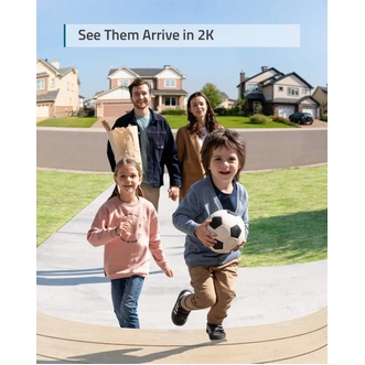 eufy Security, Wireless Add-on Video Doorbell with 2K Resolution, 2-Way Audio, Simple Self-Installation, HomeBase 1, 2, or E Required รูปที่ 4
