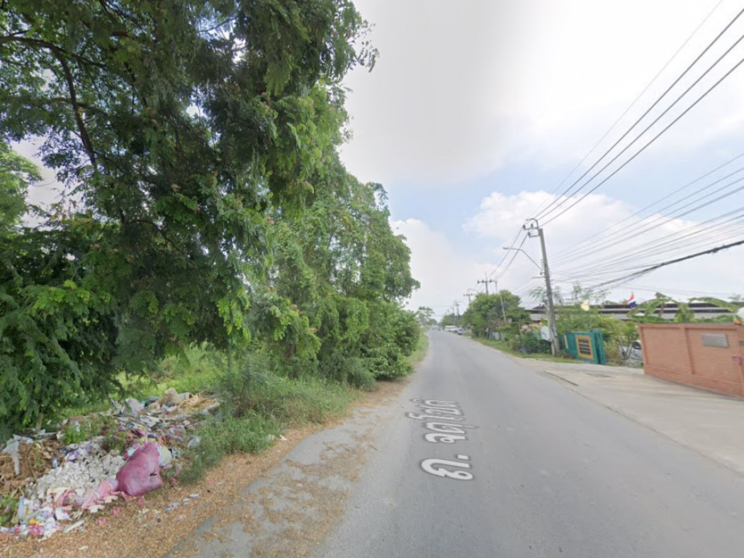 ขาย ที่ดิน ซอยจตุโชติ 20 ขนาด 1 ไร่ 2 งาน 96 ตร.วา ใกล้ถนนวงแหวนตะวันออก รูปแปลงสี่เหลี่ยมสวย เหมาะทำโกดัง ออฟฟิศ รูปที่ 4