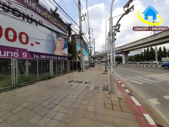 ขายที่ดินมีนบุรี 4 ไร่ ใกล้สถานีรถไฟฟ้า สายสีชมพู ติดแยกมีนบุรี ระหว่างถนนเสรีไทยและสีหบุรานุกิจ  รูปที่ 1