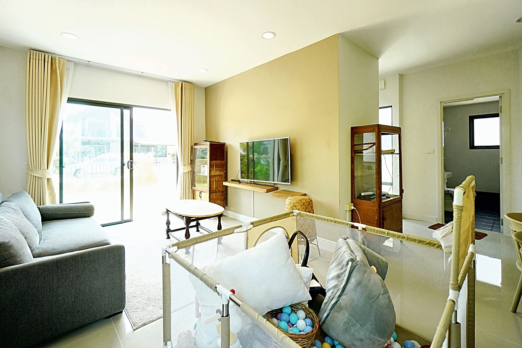 ขาย บ้านเดี่ยว เพฟ มอเตอร์เวย์-ฉะเชิงเทรา 171 ตรม. 69.2 ตร.วา 3นอน 3น้ำ สภาพใหม่ ตกแต่งสไตล์ muji minimal ราคาพิเศษ รูปที่ 4