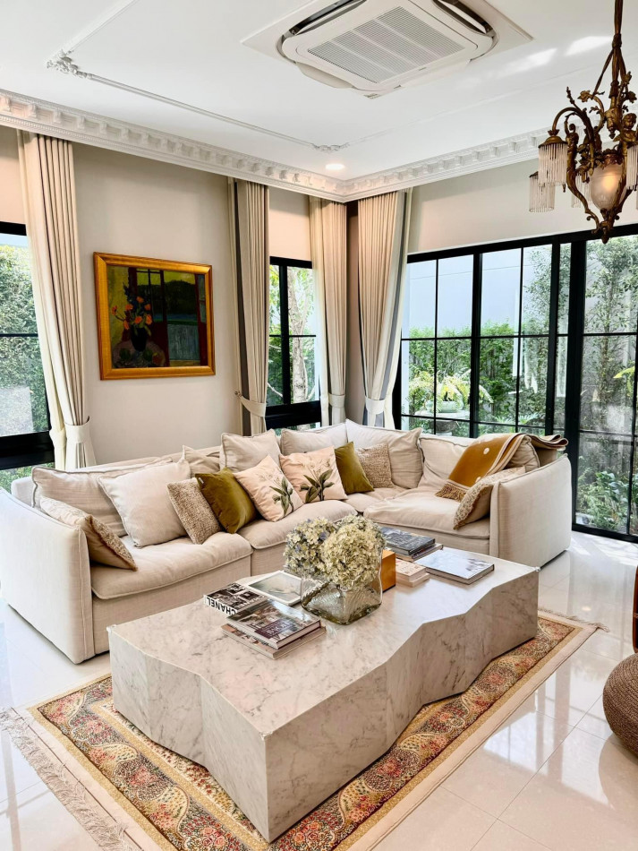 ขาย-ให้เช่า บ้านLuxury นันทวัน พระราม9 กรุงเทพกรีฑาตัดใหม่ แปลงมุม 4 ห้องนอน รูปที่ 4