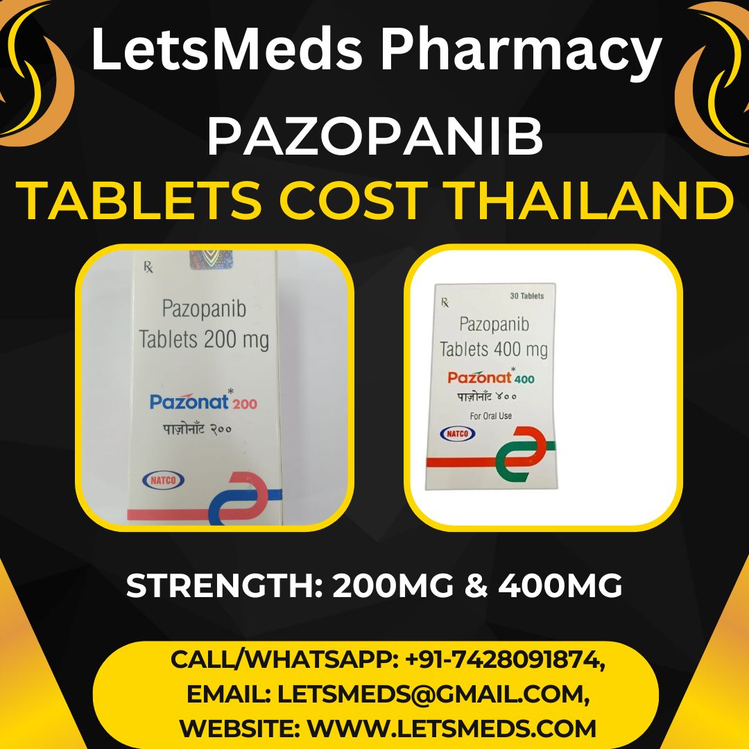 Purchase Pazopanib 400mg Tablets Online Philippines, Thailand, Malaysia รูปที่ 1