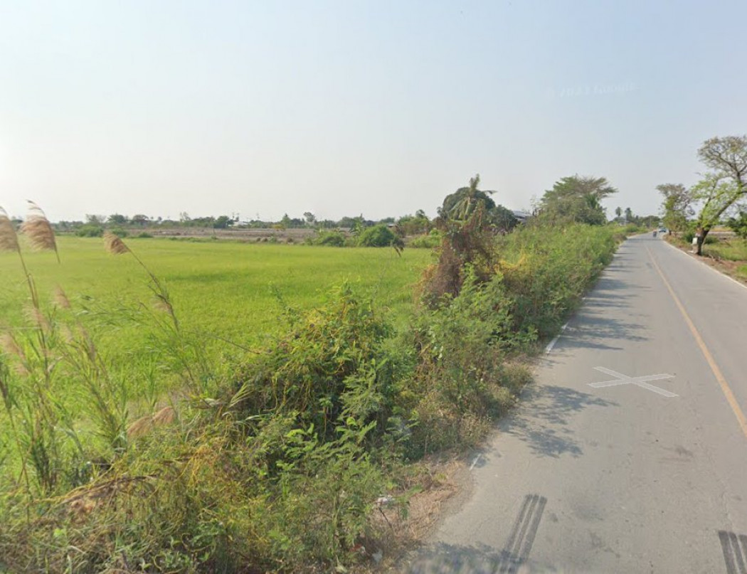 ขายที่ดินบางเลน บัวปากท่า 15 ไร่ ติดคลอง ติดถนนลาดยางซอยบ้านหนองปรง ใกล้ถนนเส้น3422 - 500 เมตร จ.นครปฐม รูปที่ 2