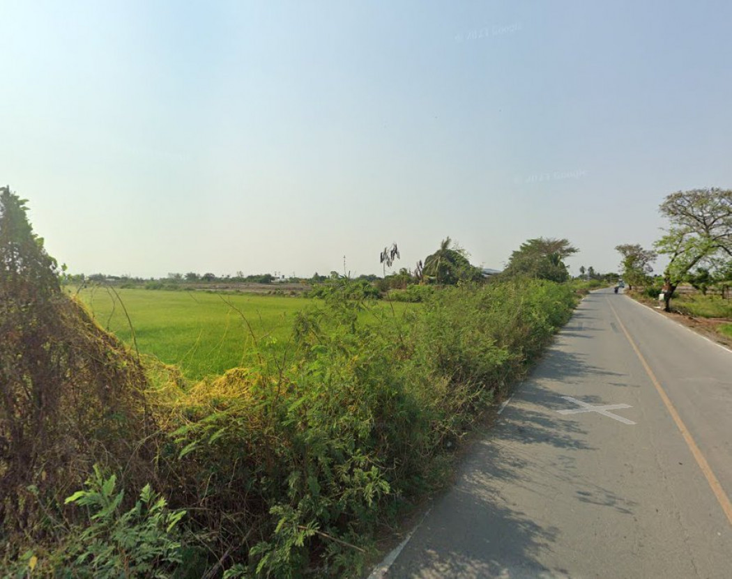 ขายที่ดินบางเลน บัวปากท่า 15 ไร่ ติดคลอง ติดถนนลาดยางซอยบ้านหนองปรง ใกล้ถนนเส้น3422 - 500 เมตร จ.นครปฐม รูปที่ 3