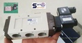 SF6101-IP-SC2-CN2-A2 YPC Solenoid valve 5/2 size 1/2 ไฟ 220V โซลินอยด์วาล์วขนาดเล็ก Pressure 0.1-10bar(kg/cm2) 150psi