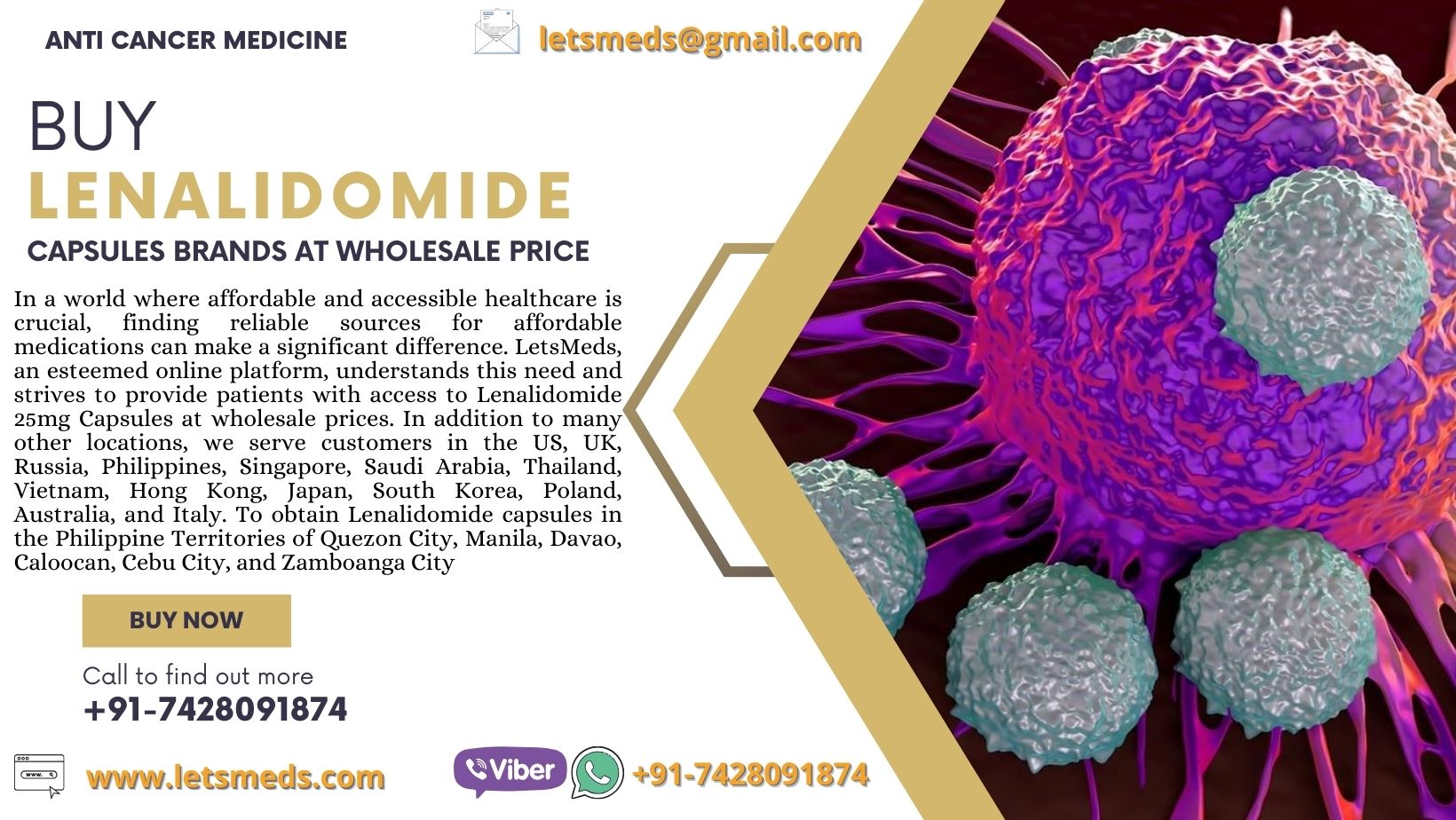  Lenalidomide Capsules Brands Online Price Philippines  รูปที่ 1